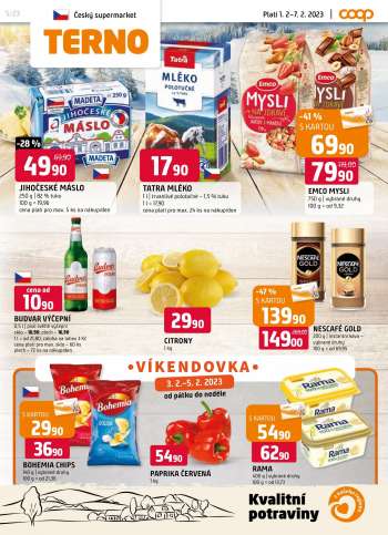 Leták coop TERNO - 1.2.2023 - 7.2.2023.