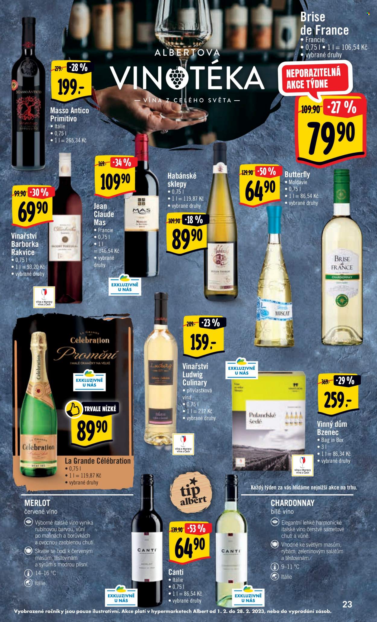 Leták Albert Hypermarket - 1.2.2023 - 7.2.2023. Strana 23