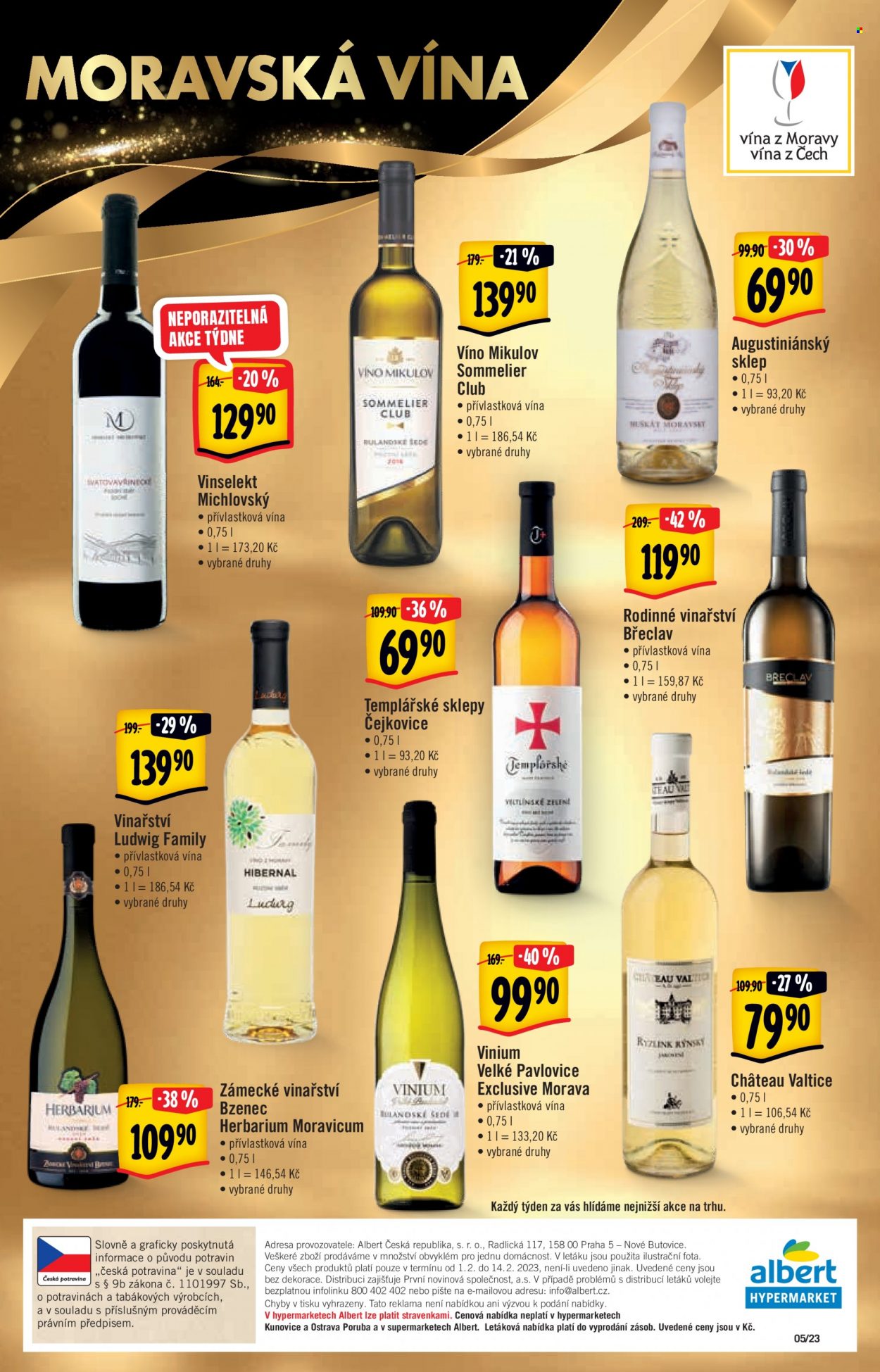 Leták Albert Hypermarket - 1.2.2023 - 14.2.2023. Strana 16