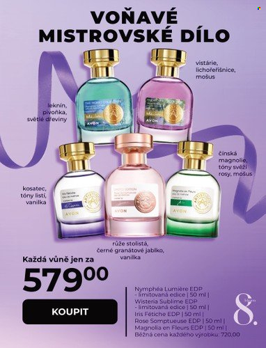 Leták AVON. Strana 8