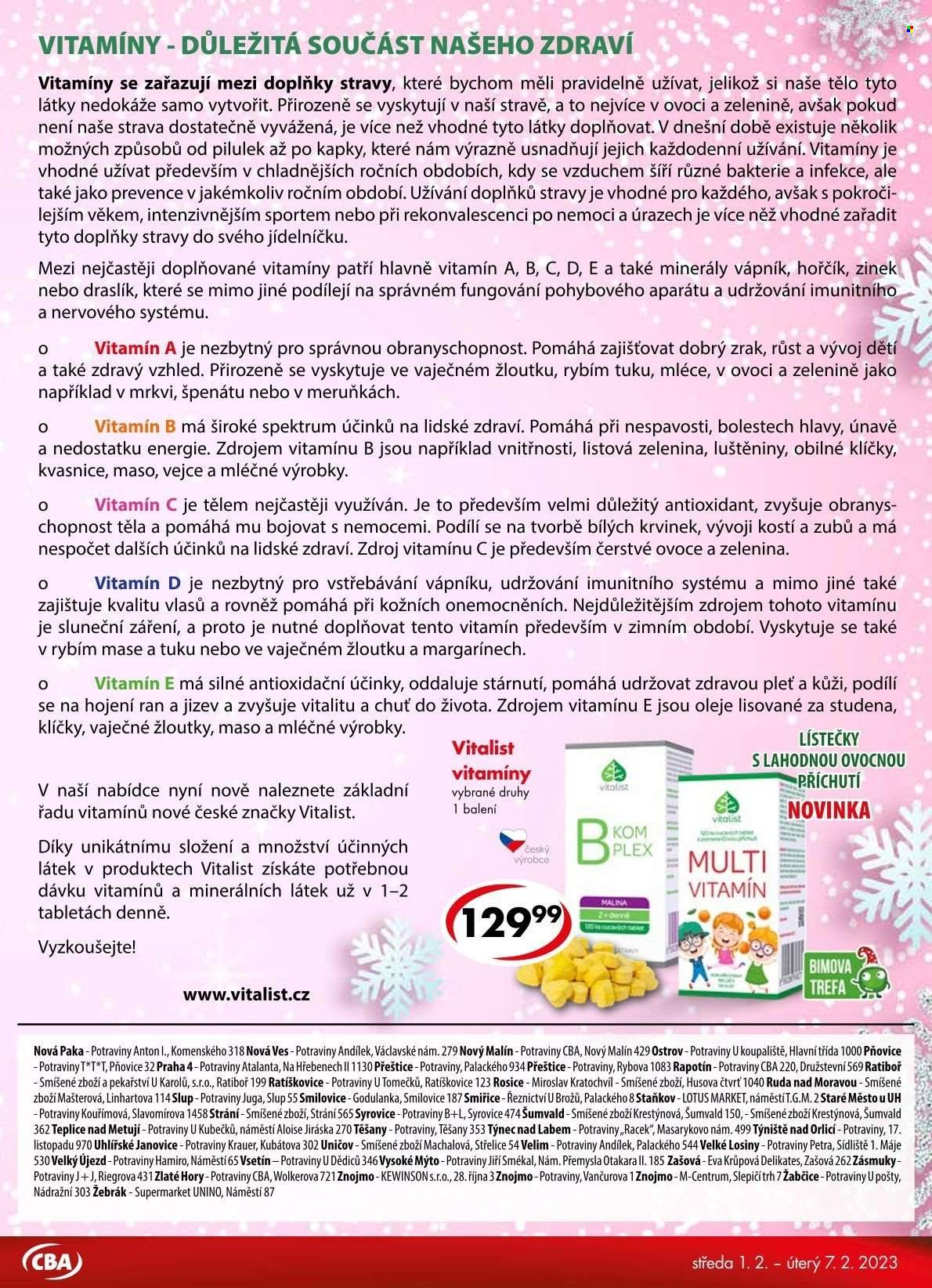 Leták CBA Premium - 1.2.2023 - 7.2.2023. Strana 5