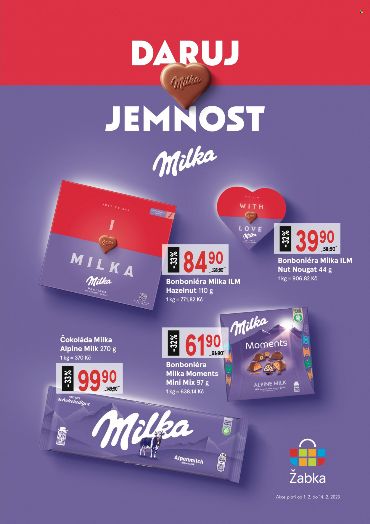 Leták Žabka - 1.2.2023 - 14.2.2023. Strana 3