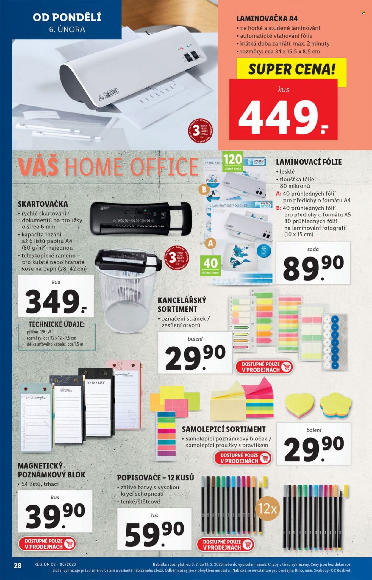 Leták Lidl - 6.2.2023 - 12.2.2023. Strana 28