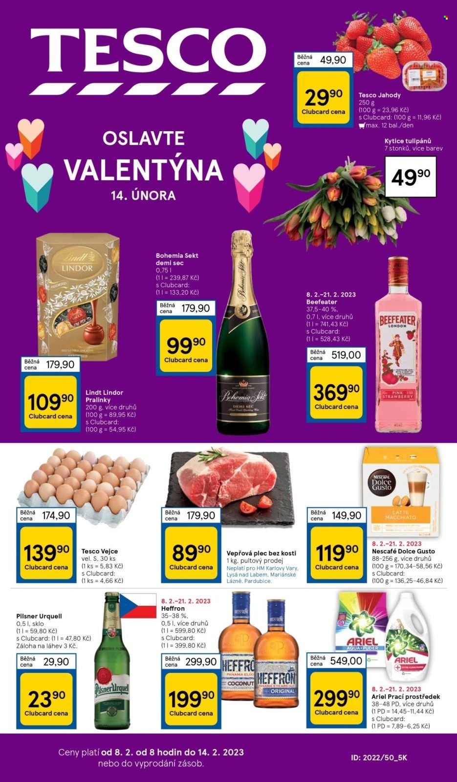 Leták TESCO - 8.2.2023 - 14.2.2023. Strana 1