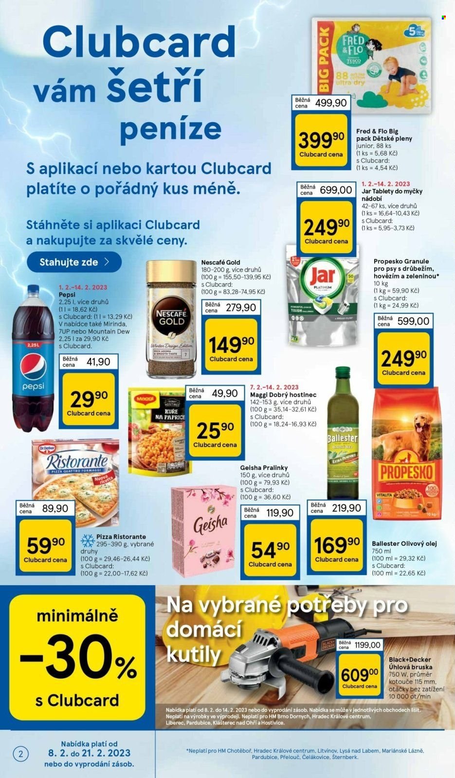Leták TESCO - 8.2.2023 - 14.2.2023. Strana 2