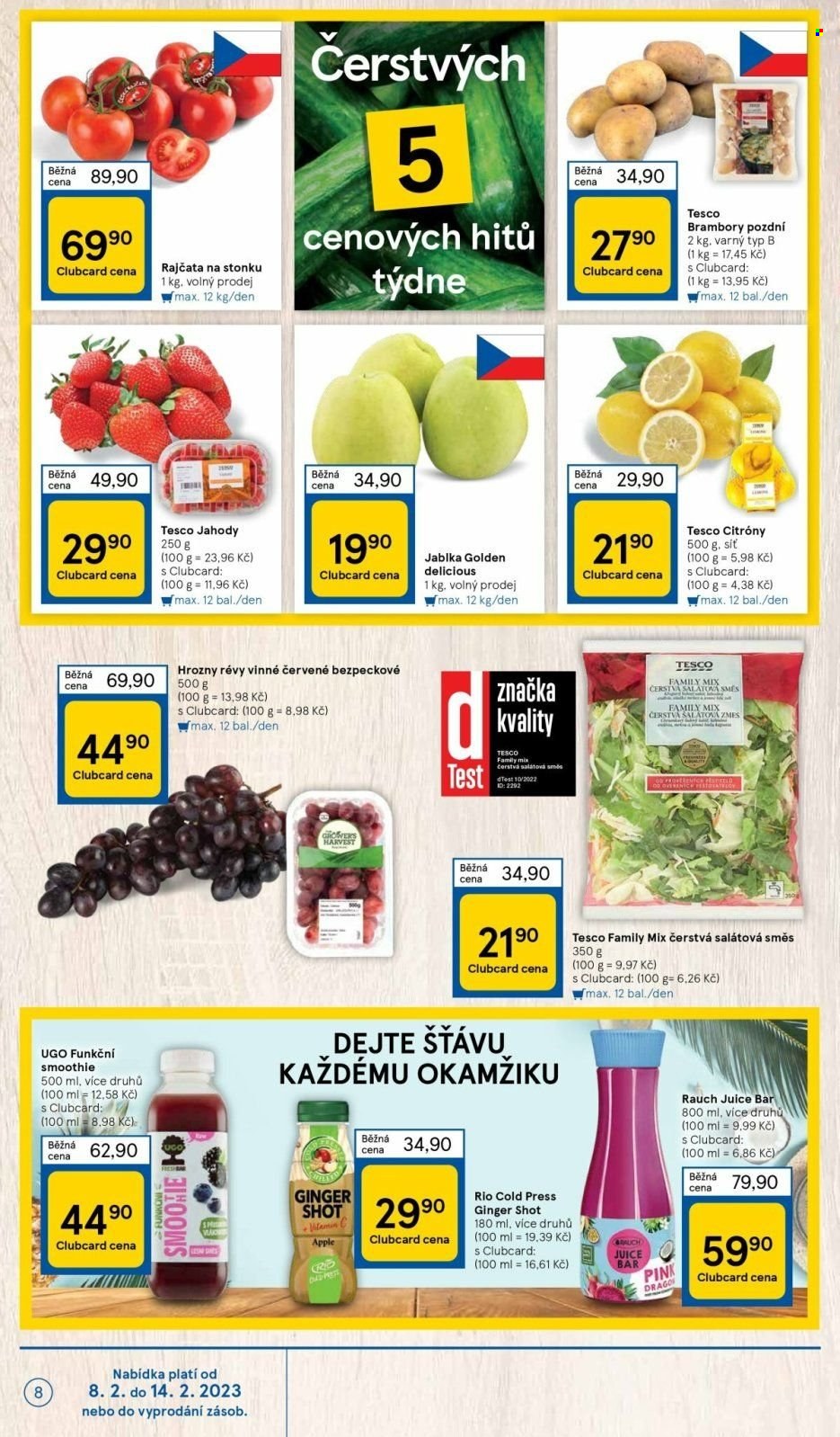 Leták TESCO - 8.2.2023 - 14.2.2023. Strana 8