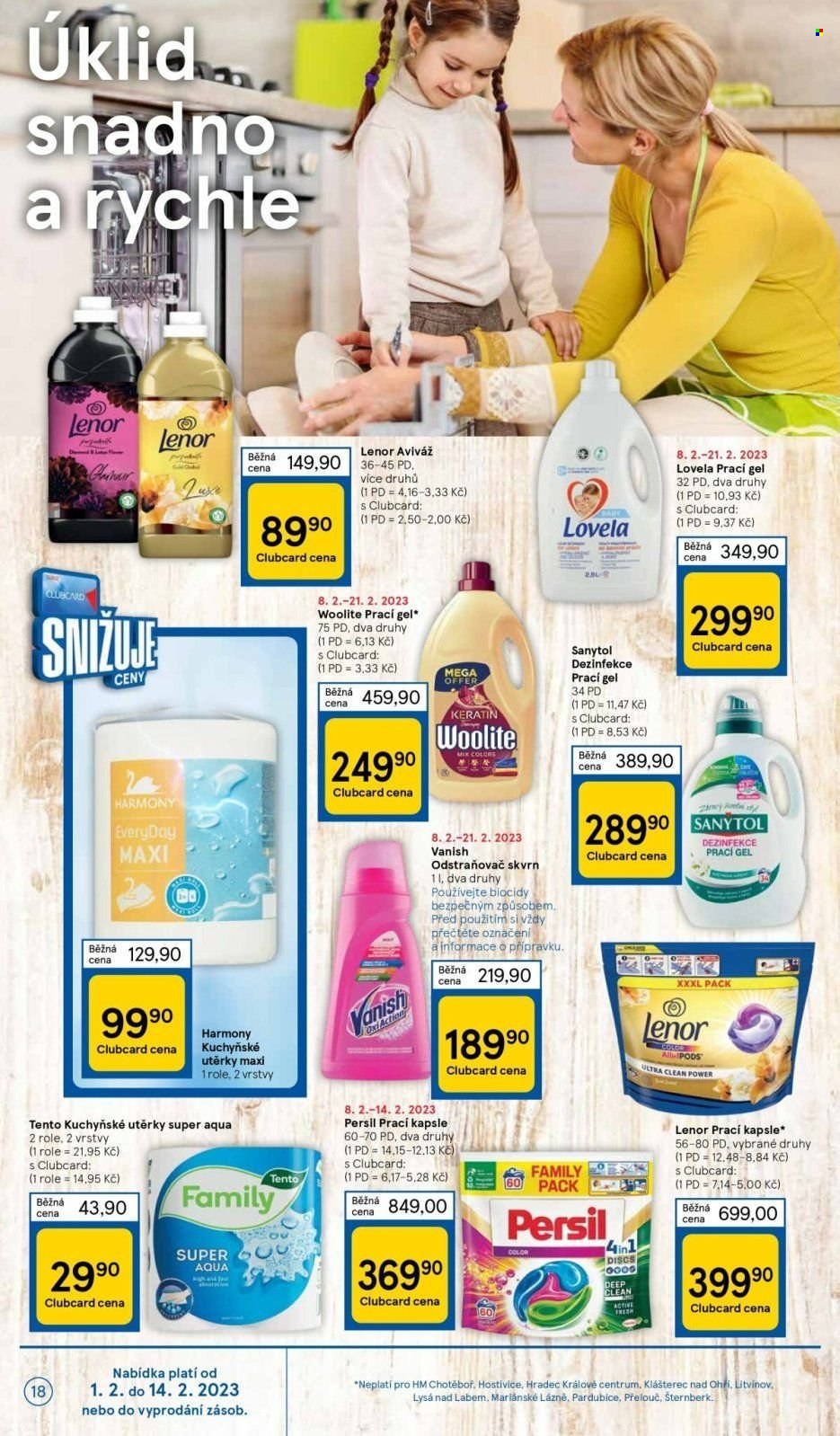 Leták TESCO - 8.2.2023 - 14.2.2023. Strana 18