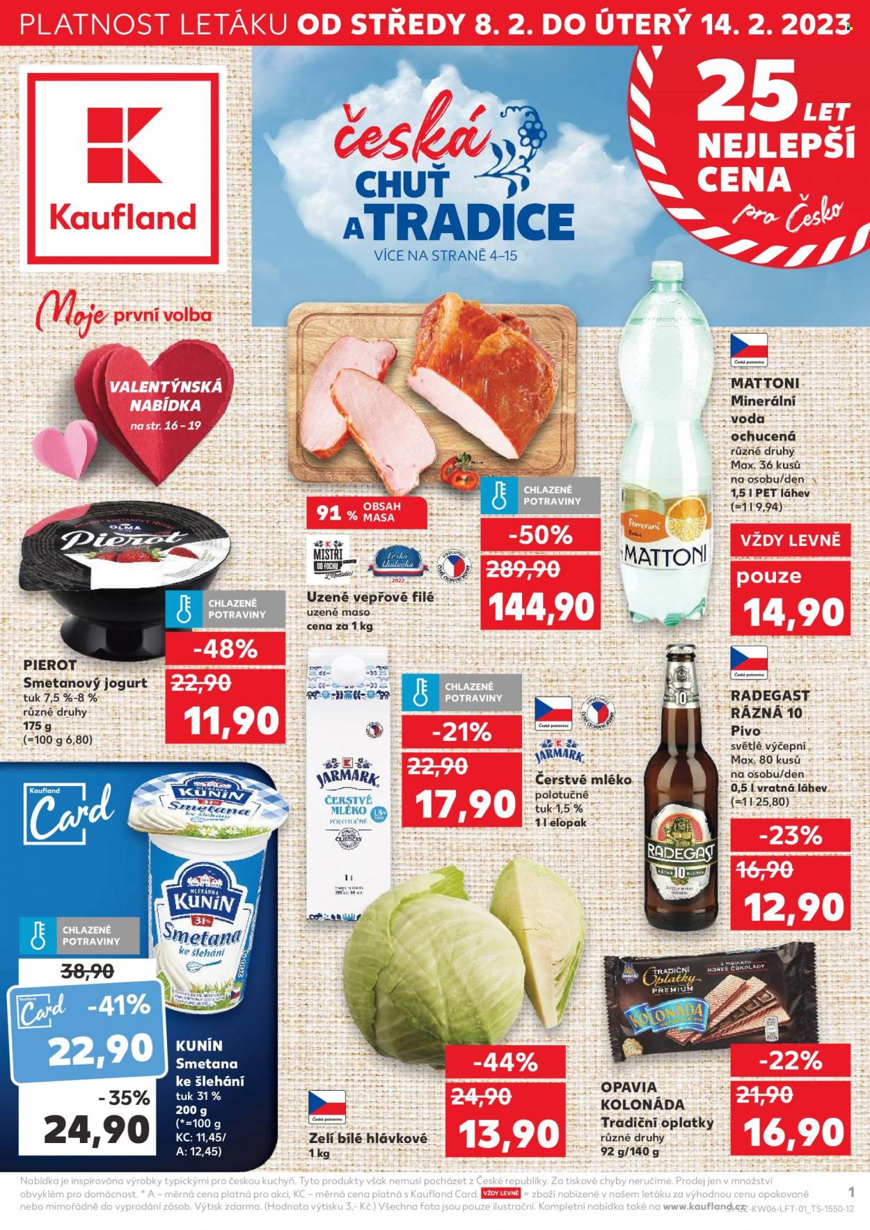 Leták Kaufland - 8.2.2023 - 14.2.2023. Strana 1