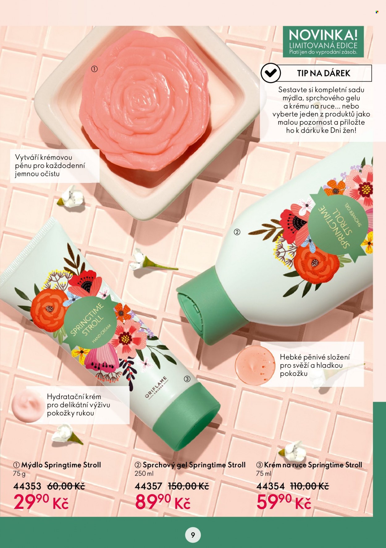 Leták ORIFLAME - 8.2.2023 - 28.2.2023. Strana 9