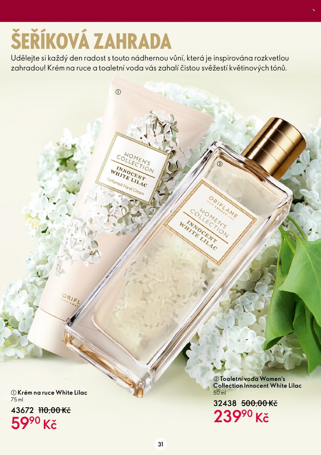 Leták ORIFLAME - 8.2.2023 - 28.2.2023. Strana 31