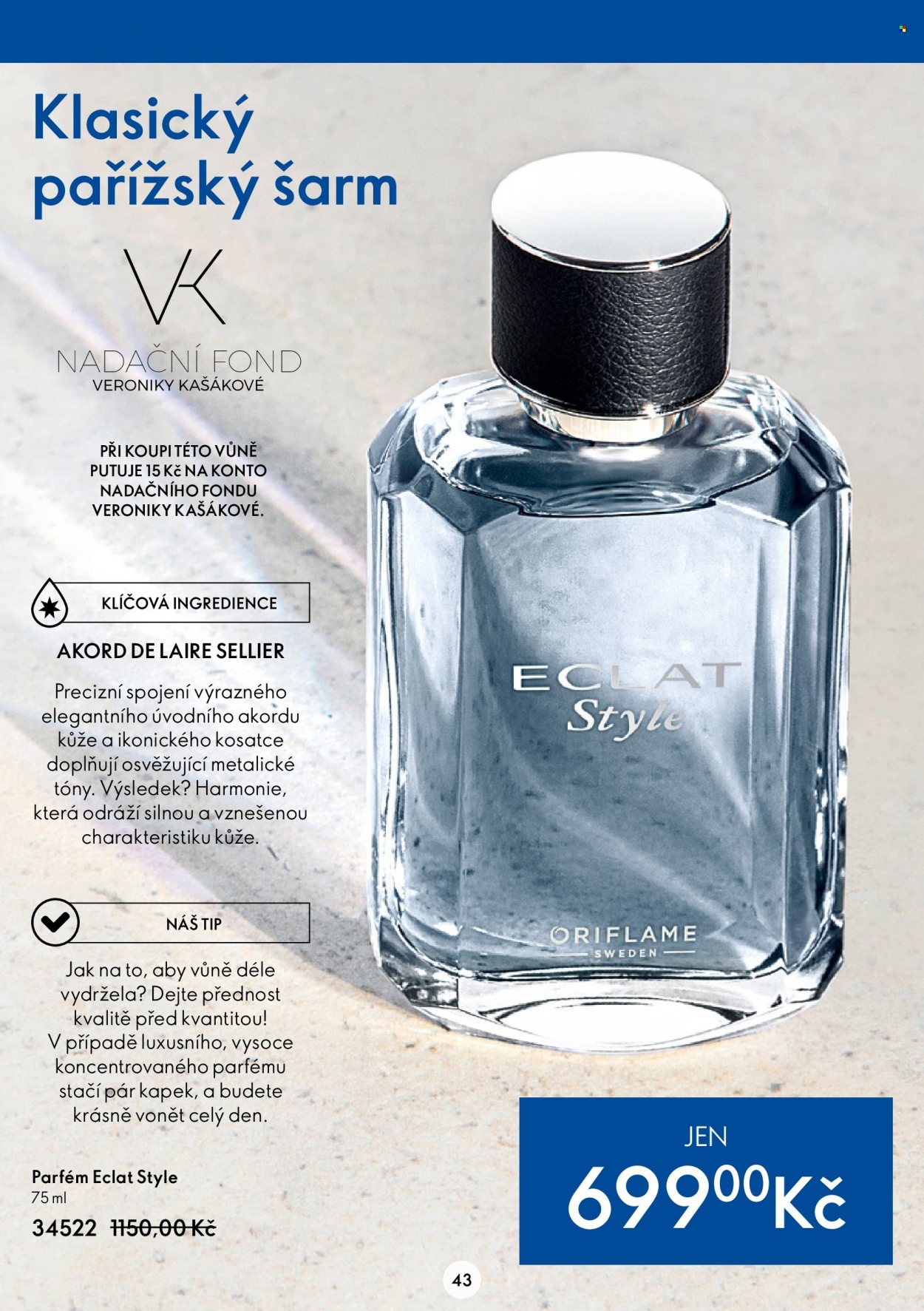 Leták ORIFLAME - 8.2.2023 - 28.2.2023. Strana 43