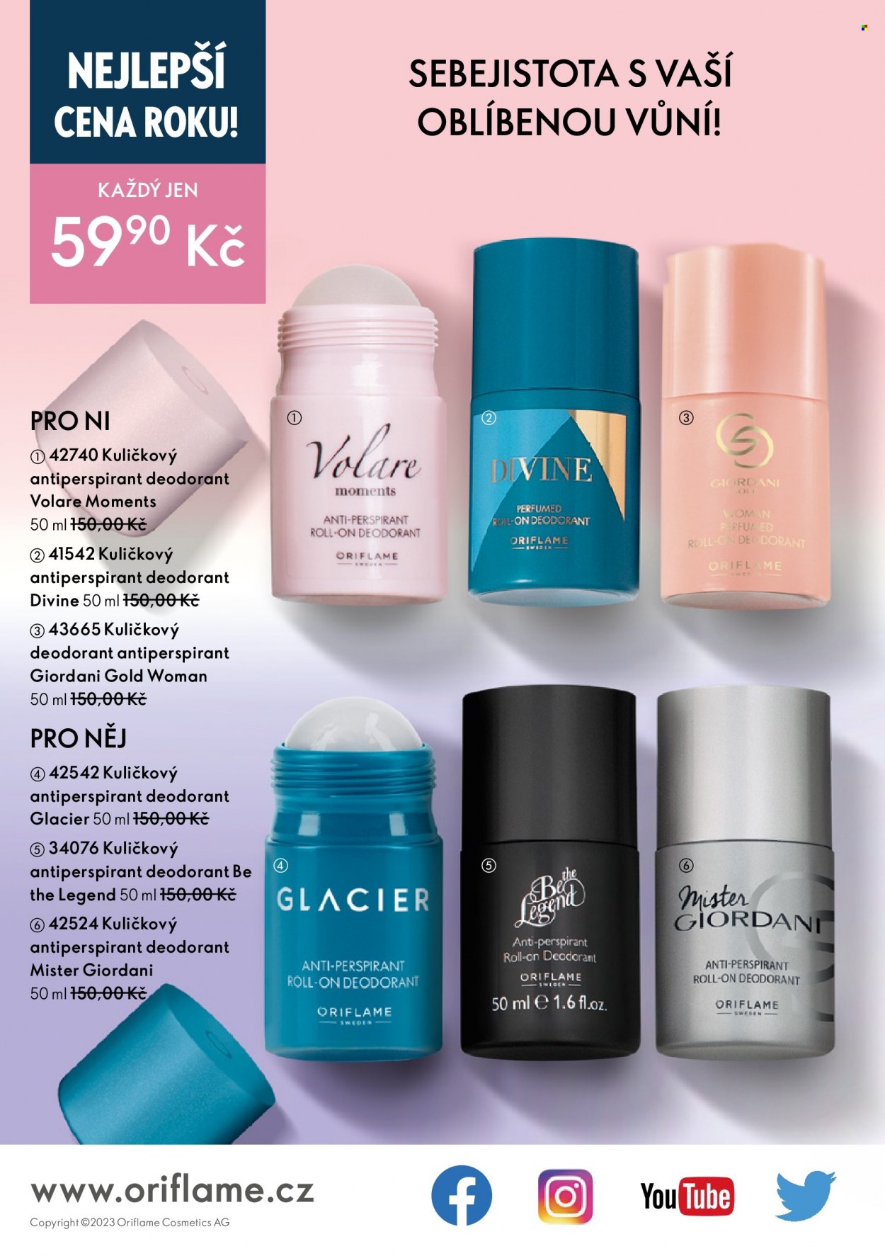 Leták ORIFLAME - 8.2.2023 - 28.2.2023. Strana 136