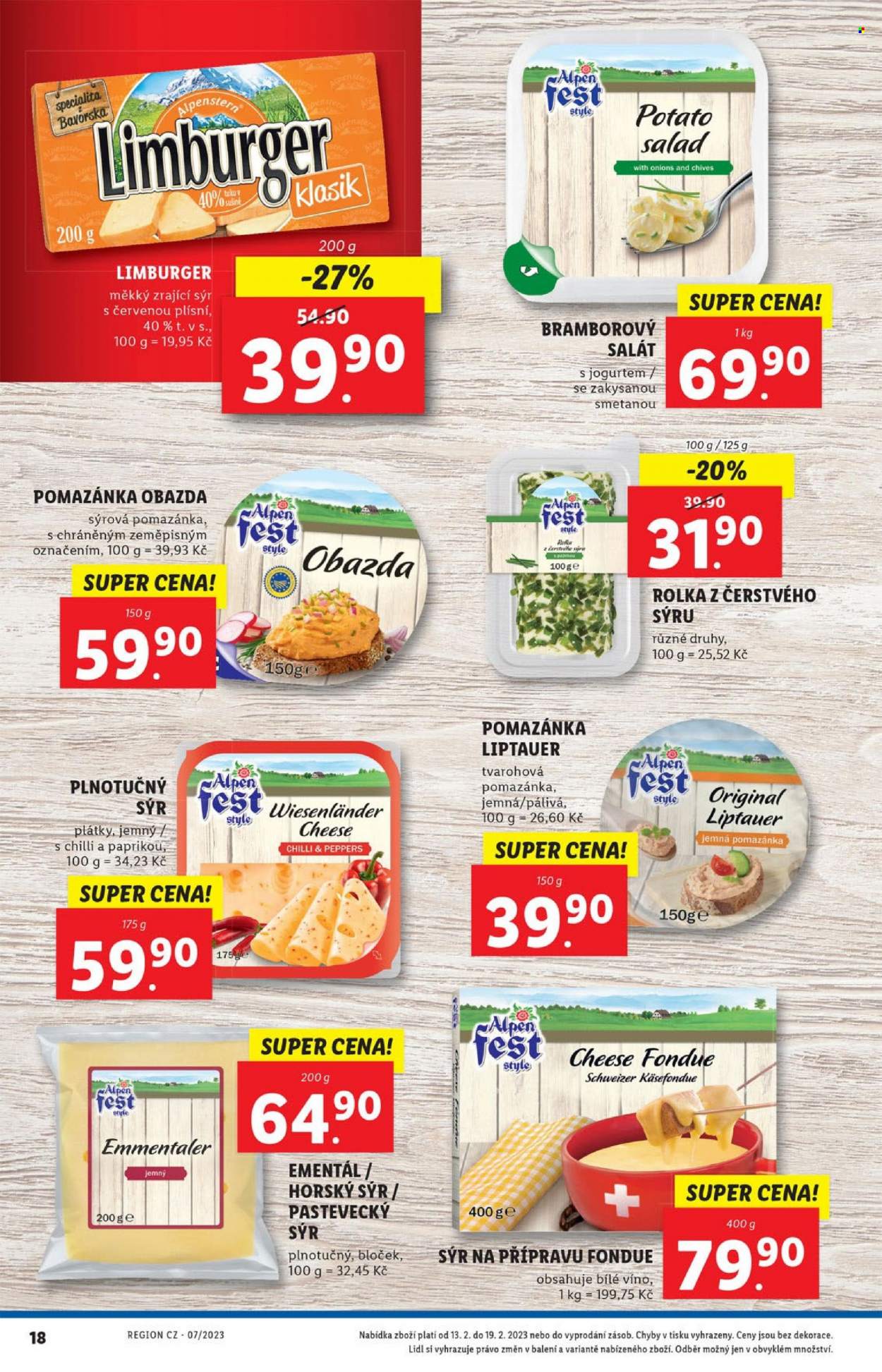 Leták Lidl - 13.2.2023 - 19.2.2023. Strana 18