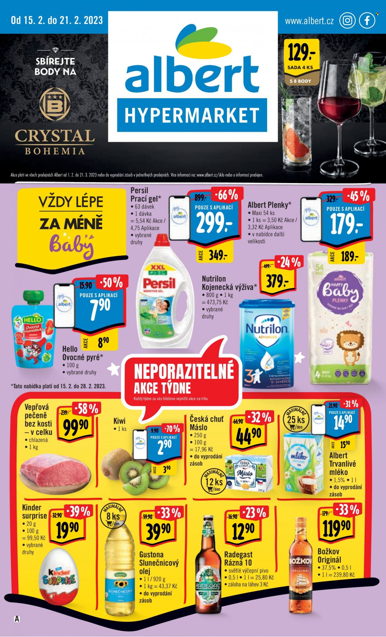 Leták Albert Hypermarket - 15.2.2023 - 21.2.2023. Strana 1