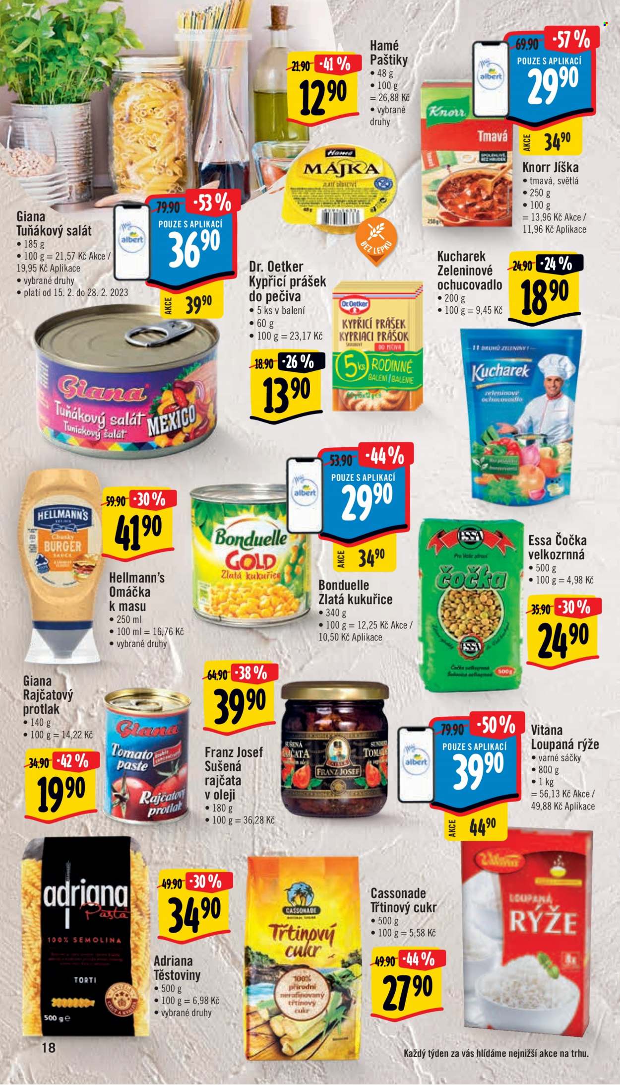 Leták Albert Supermarket - 15.2.2023 - 21.2.2023. Strana 18
