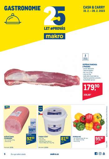 Leták MAKRO - 15.2.2023 - 28.2.2023.