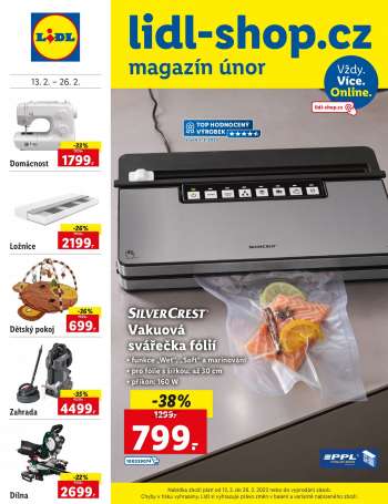 Leták Lidl - 13.2.2023 - 26.2.2023.