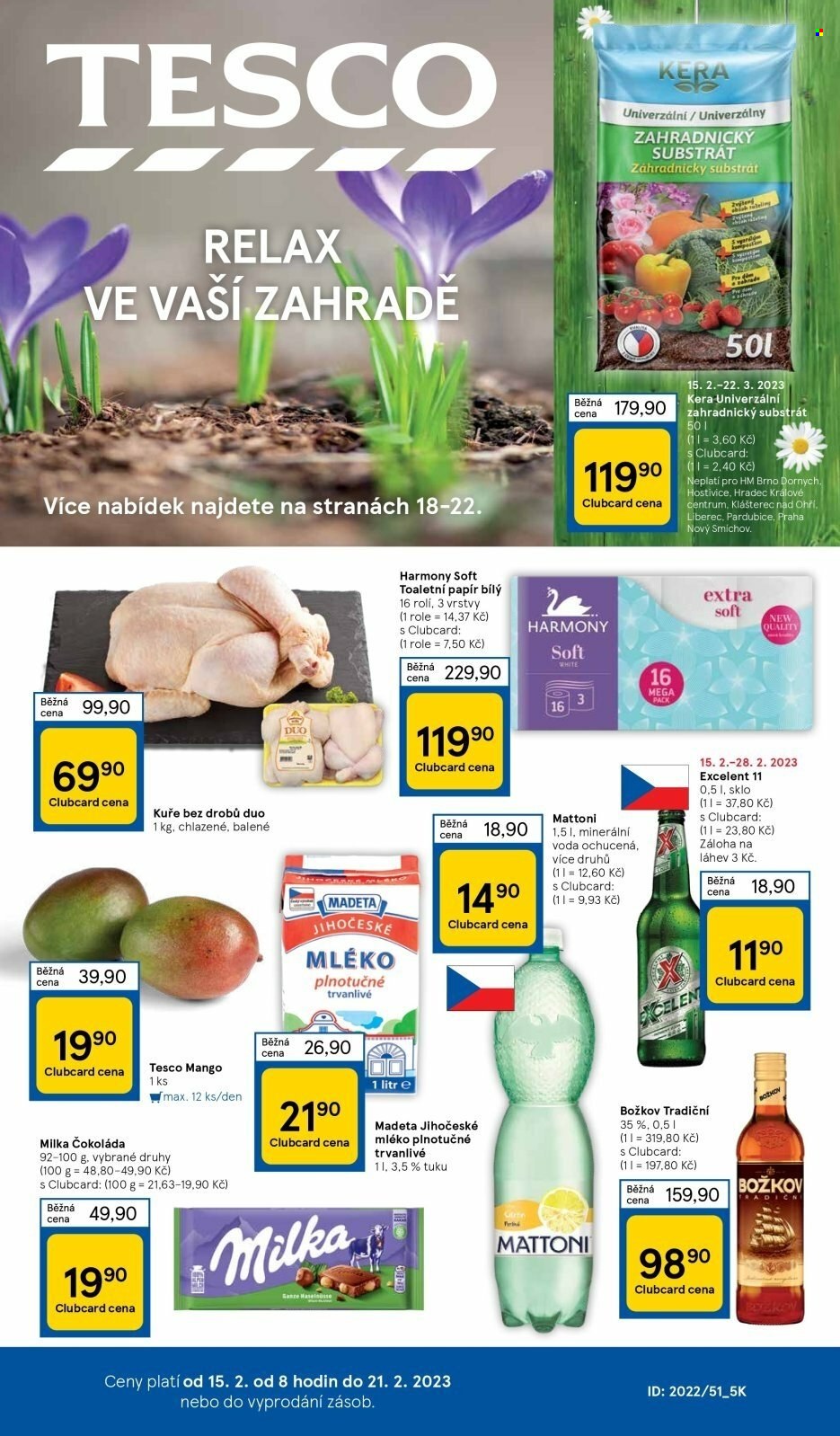 Leták TESCO - 15.2.2023 - 21.2.2023. Strana 1