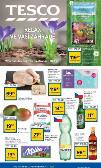 Leták TESCO - 15.2.2023 - 21.2.2023.