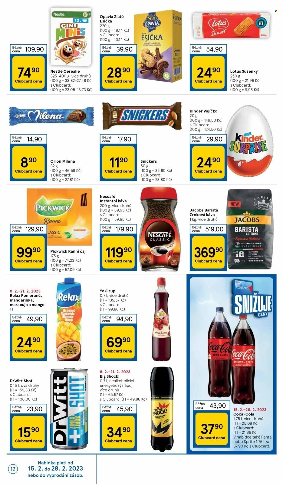 Leták TESCO - 15.2.2023 - 21.2.2023. Strana 12