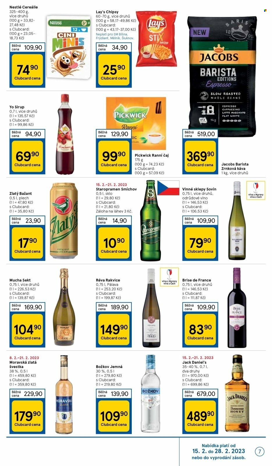 Leták TESCO supermarket - 15.2.2023 - 21.2.2023. Strana 7