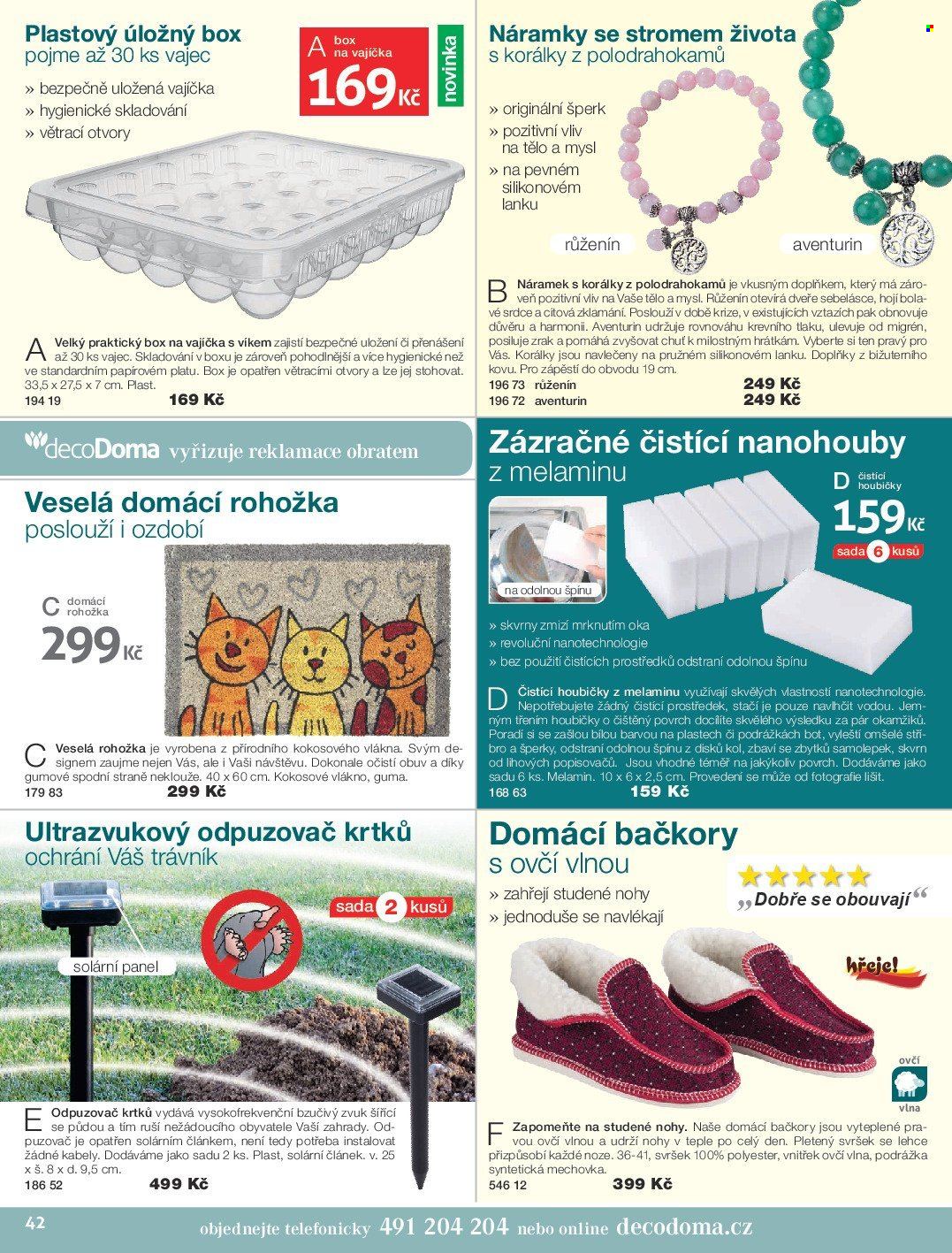 Leták decoDoma. Strana 42