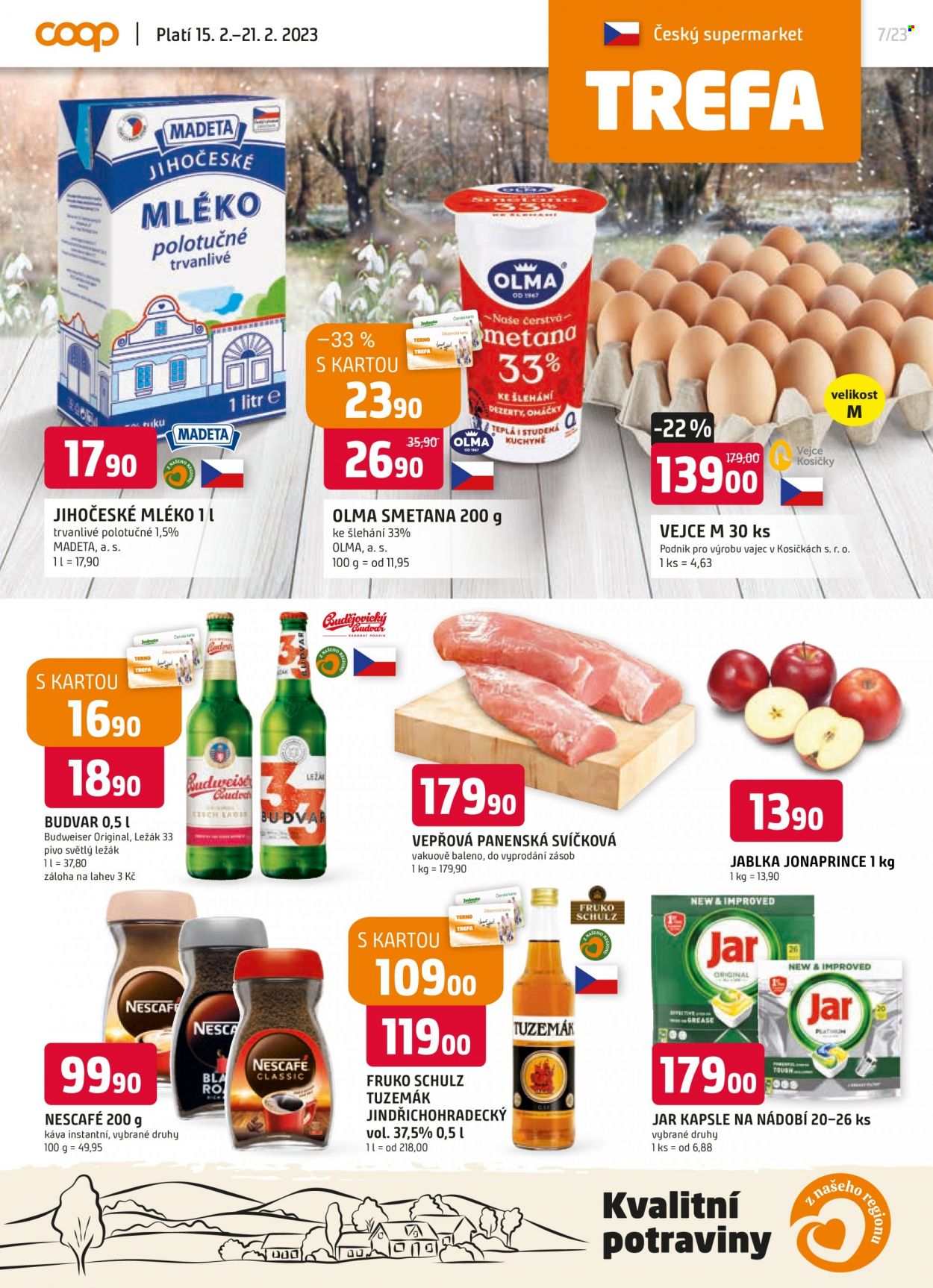 Leták TREFA coop - 15.2.2023 - 21.2.2023. Strana 1