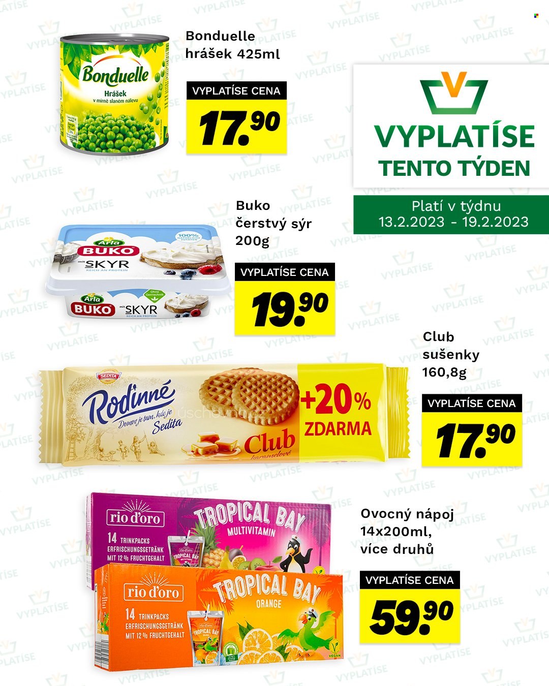 Leták Vyplatíse - 13.2.2023 - 19.2.2023. Strana 1