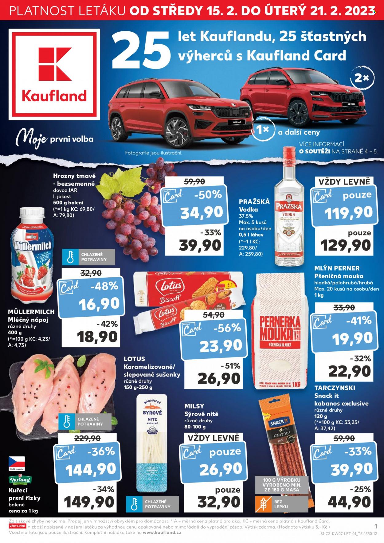 Leták Kaufland - 15.2.2023 - 21.2.2023. Strana 1