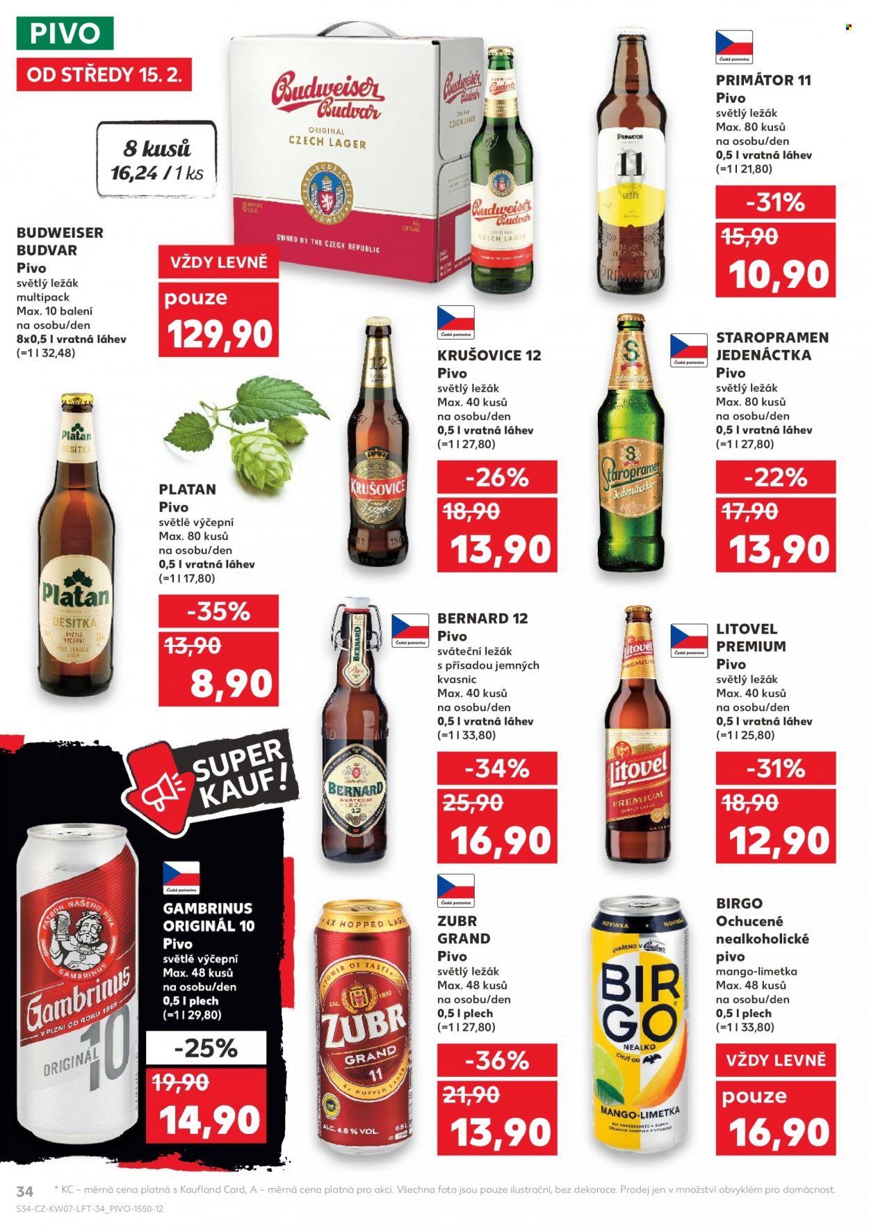 Leták Kaufland - 15.2.2023 - 21.2.2023. Strana 34