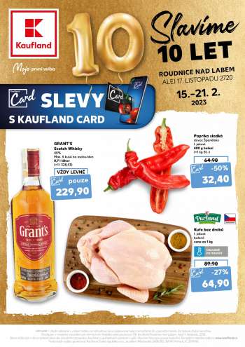Leták Kaufland - 15.2.2023 - 21.2.2023.
