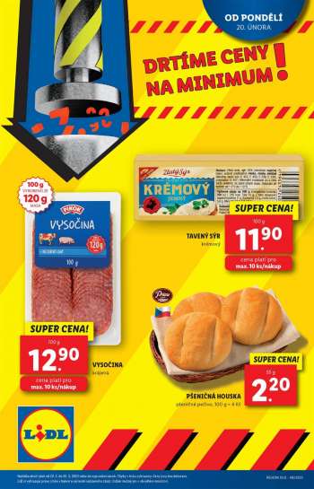 Leták Lidl - 20.2.2023 - 26.2.2023.