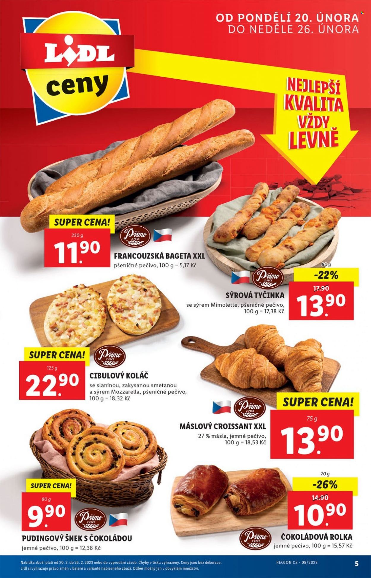Leták Lidl - 20.2.2023 - 26.2.2023. Strana 5
