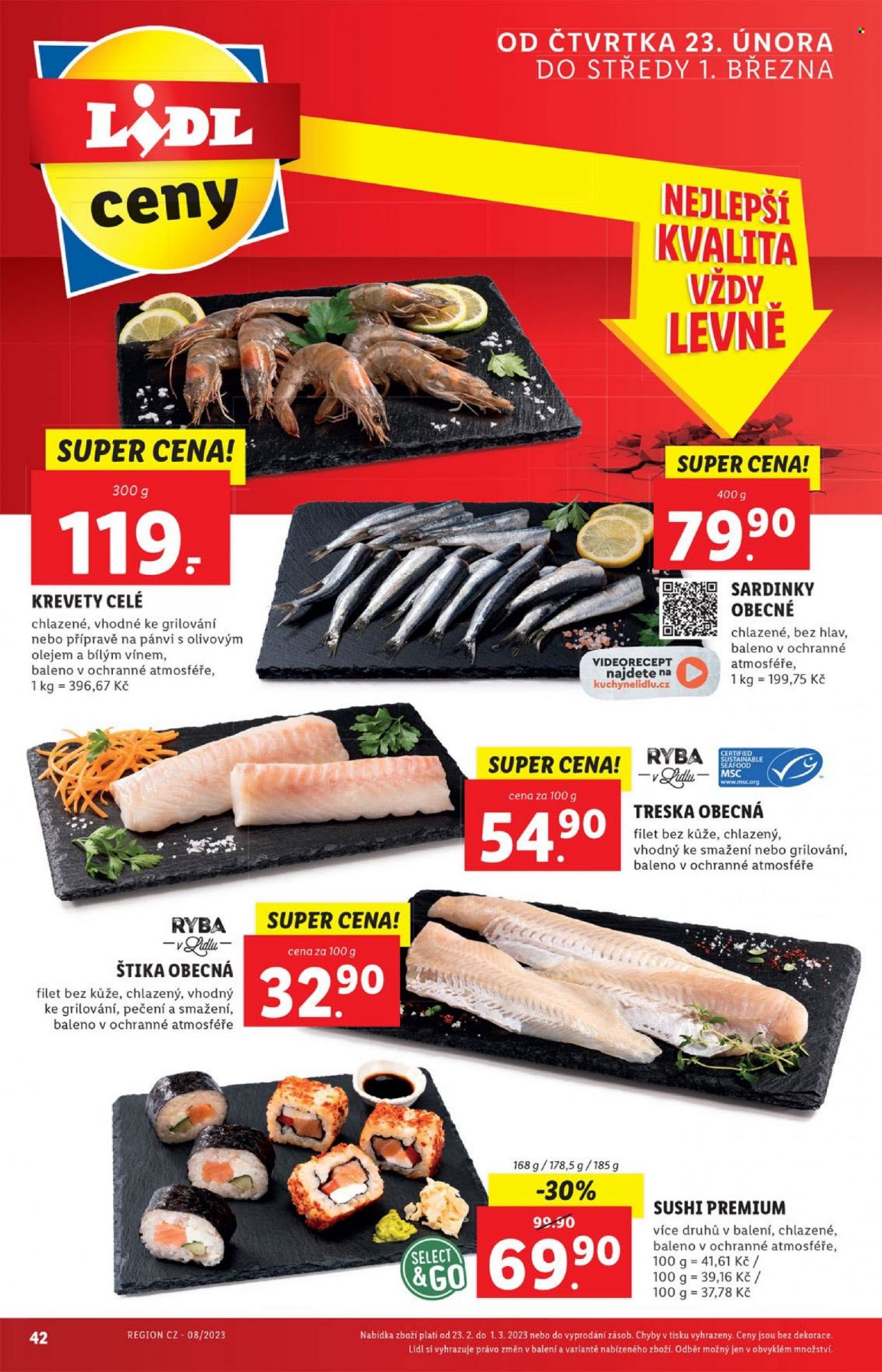 Leták Lidl - 20.2.2023 - 26.2.2023. Strana 42