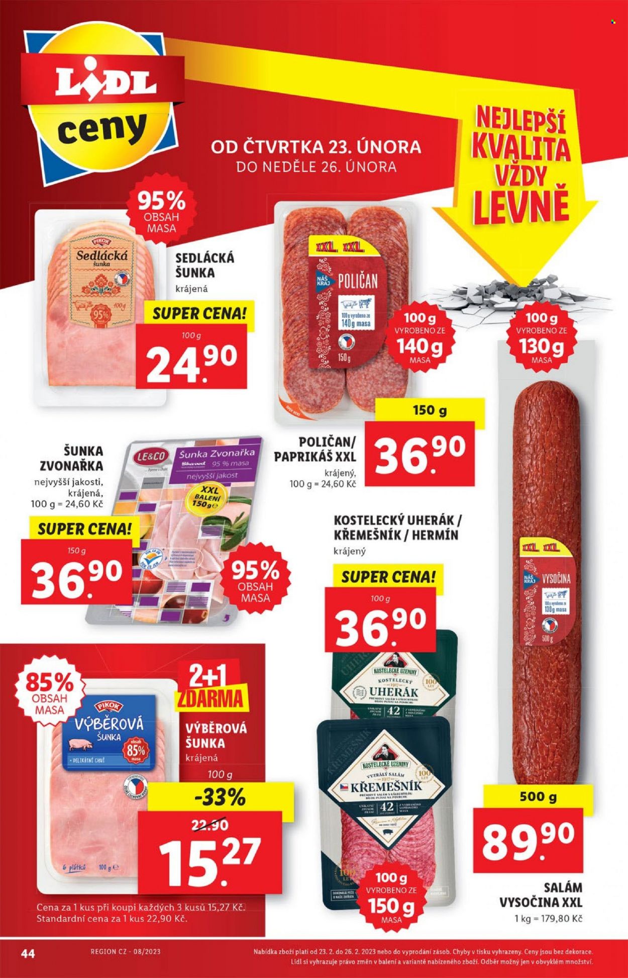 Leták Lidl - 20.2.2023 - 26.2.2023. Strana 44