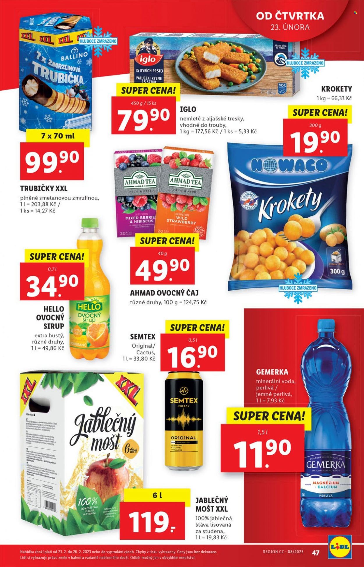 Leták Lidl - 20.2.2023 - 26.2.2023. Strana 47