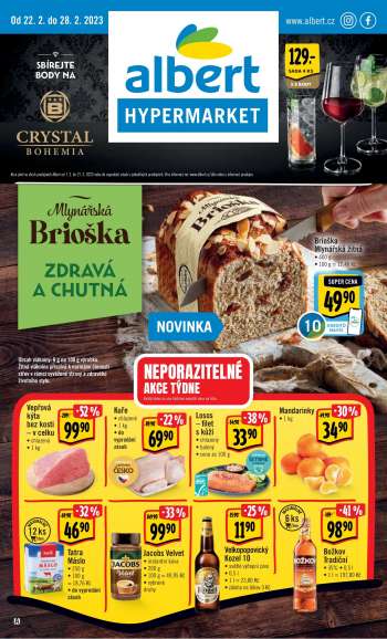 Leták Albert Hypermarket - 22.2.2023 - 28.2.2023.