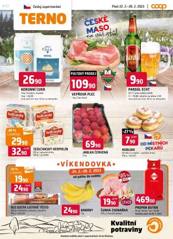 Leták coop TERNO - 22.2.2023 - 28.2.2023.