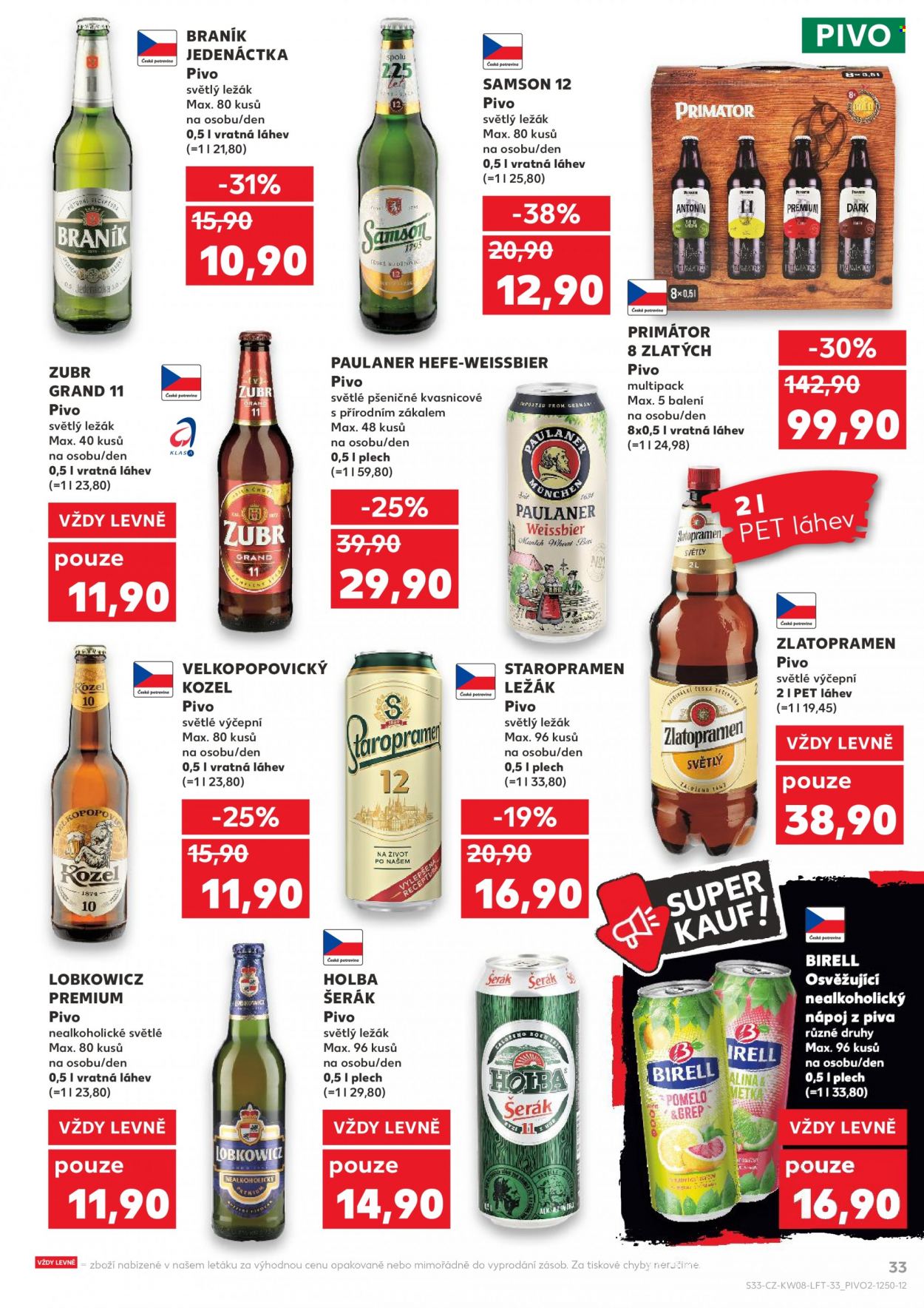 Leták Kaufland - 22.2.2023 - 28.2.2023. Strana 33