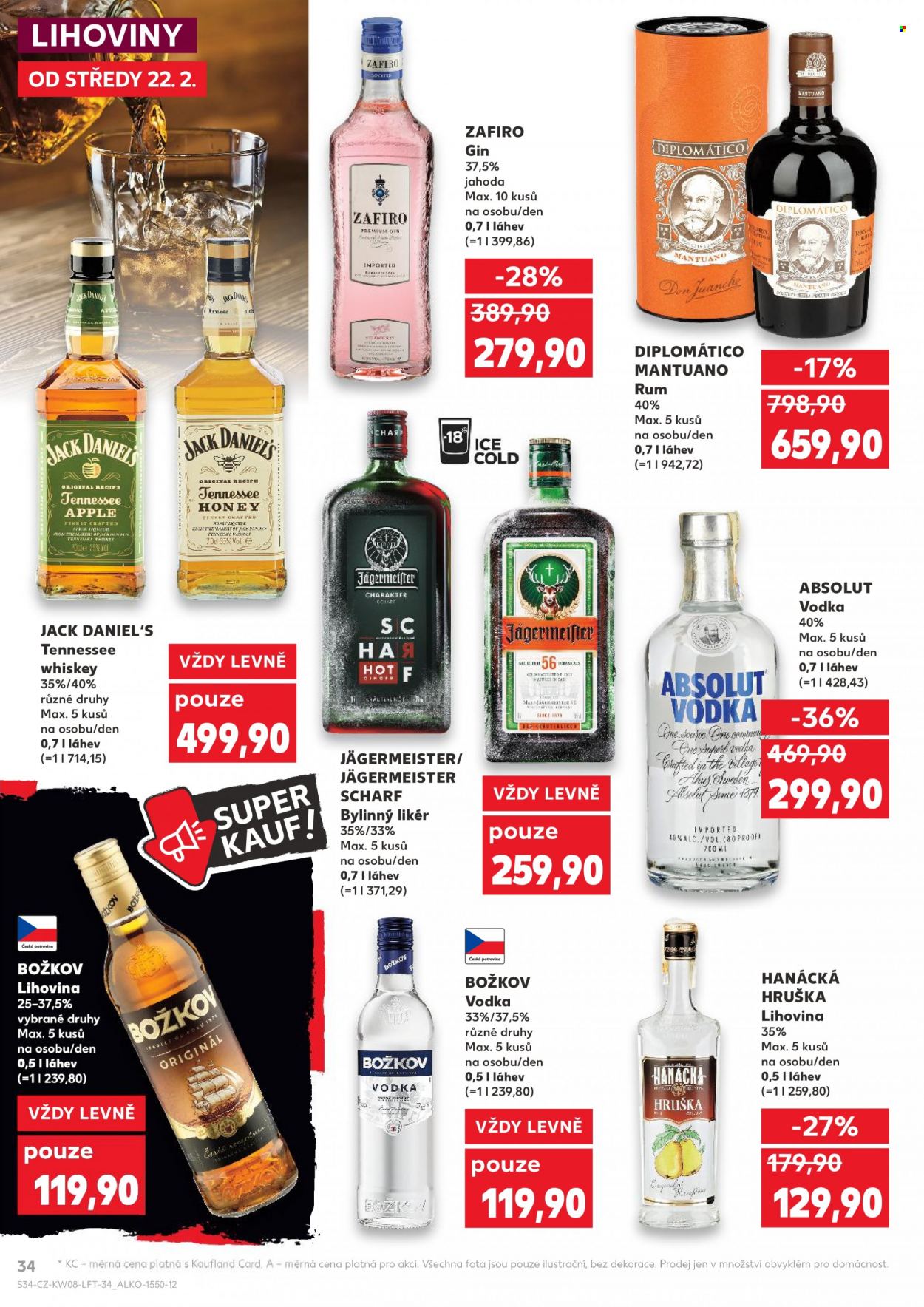 Leták Kaufland - 22.2.2023 - 28.2.2023. Strana 34