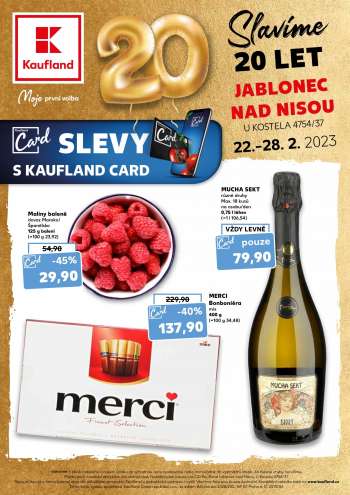 Leták Kaufland - 22.2.2023 - 28.2.2023.