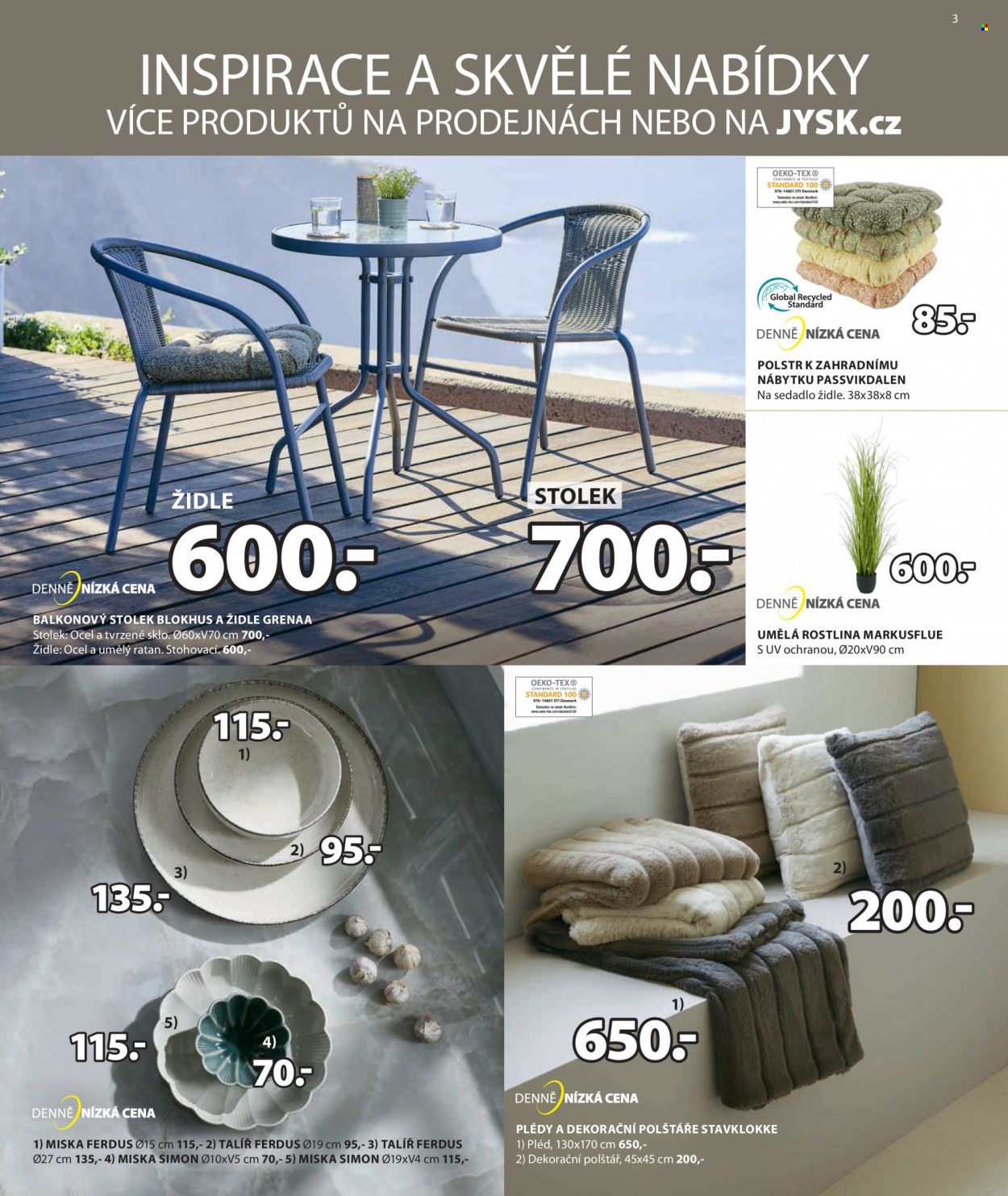 Leták JYSK - 22.2.2023 - 7.3.2023. Strana 3