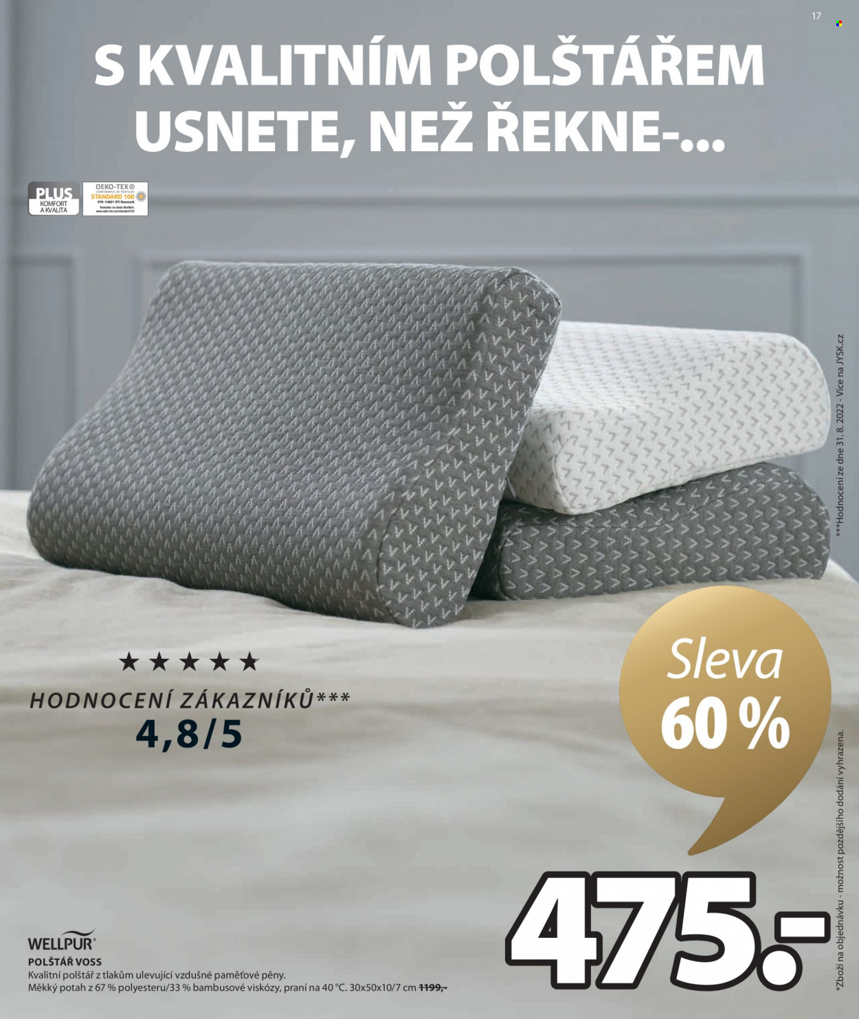 Leták JYSK - 22.2.2023 - 7.3.2023. Strana 17