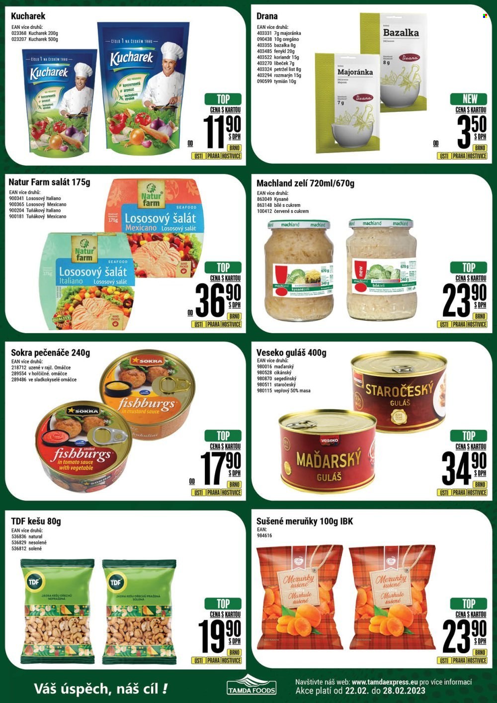 Leták Tamda Foods - 22.2.2023 - 28.2.2023. Strana 25