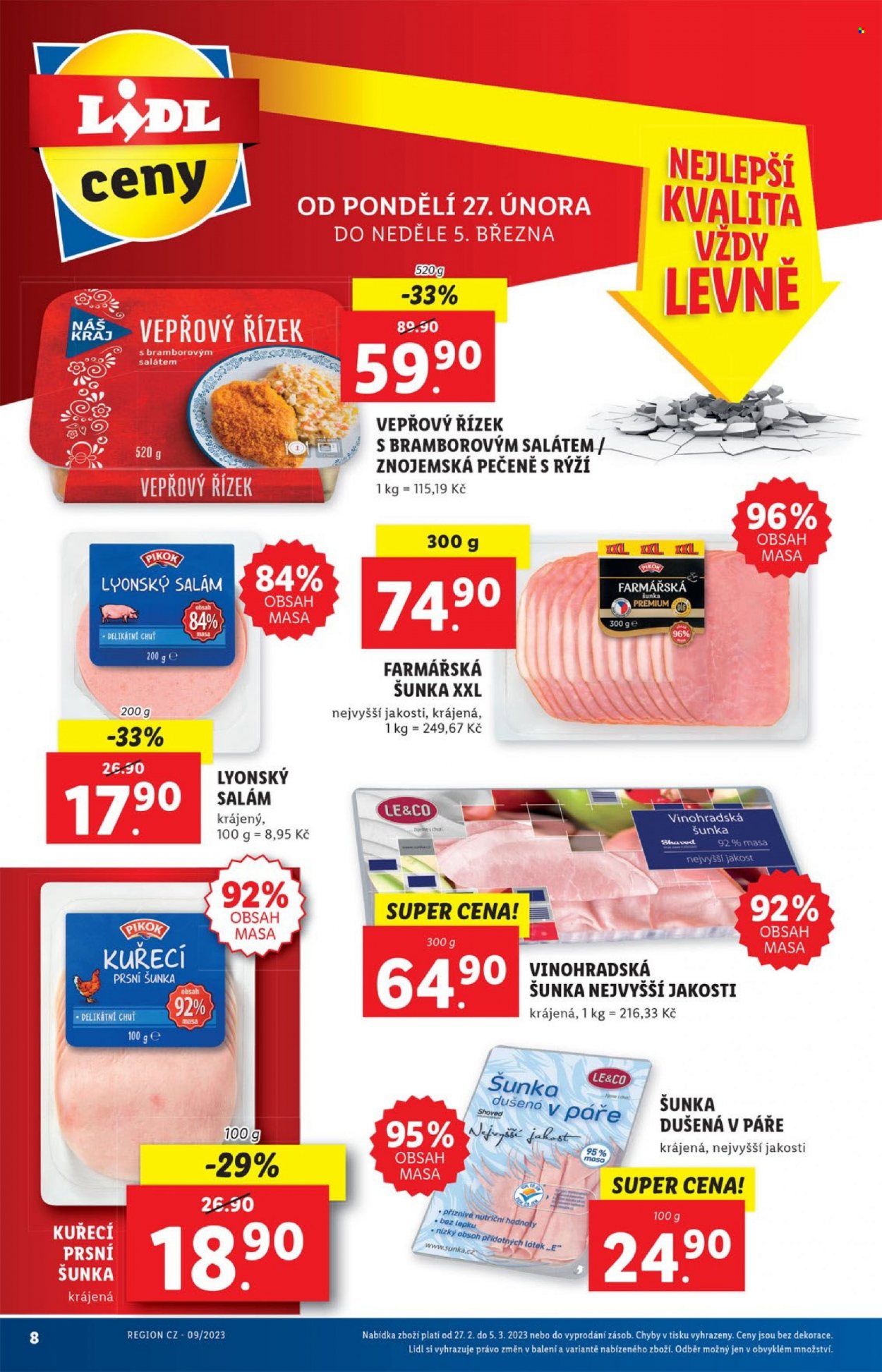Leták Lidl - 27.2.2023 - 5.3.2023. Strana 8