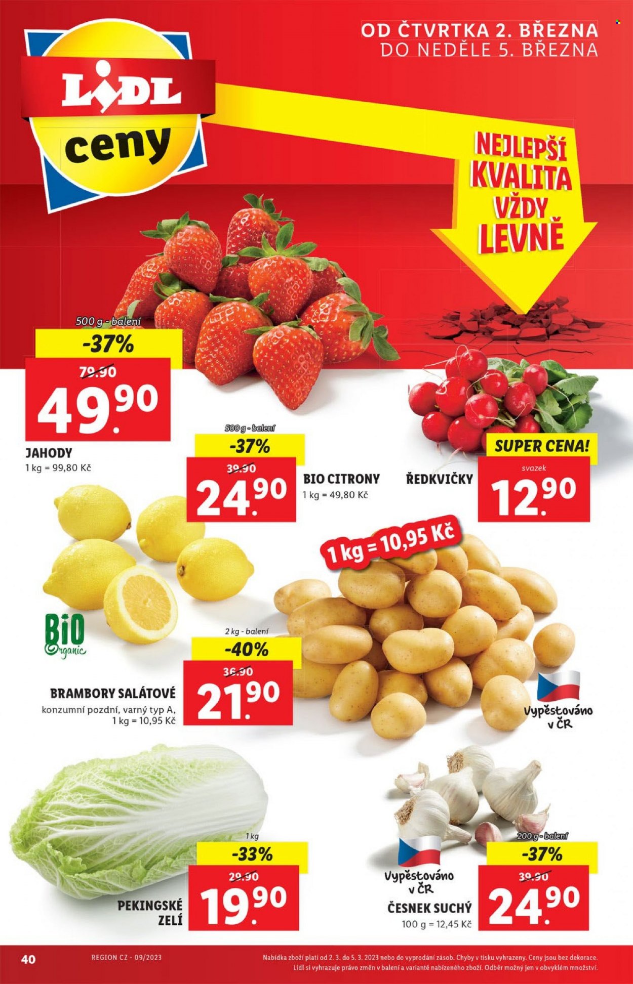 Leták Lidl - 27.2.2023 - 5.3.2023. Strana 40