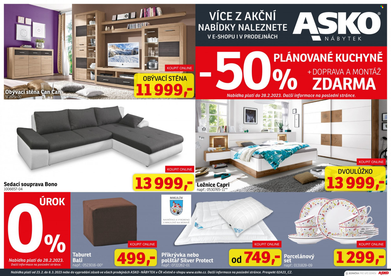 Leták ASKO - 23.2.2023 - 8.3.2023. Strana 1
