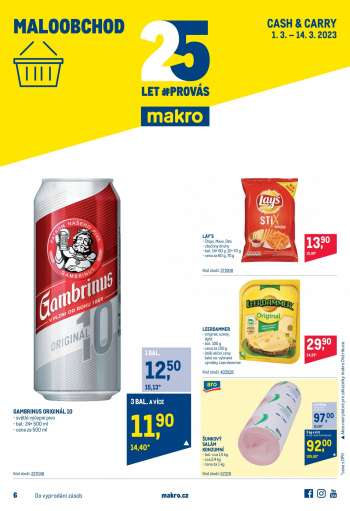 Leták MAKRO - 1.3.2023 - 14.3.2023.