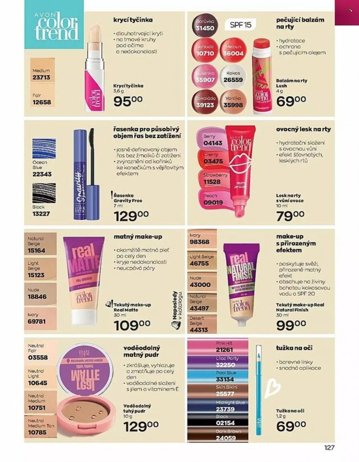 Leták AVON - 1.3.2023 - 31.3.2023. Strana 127