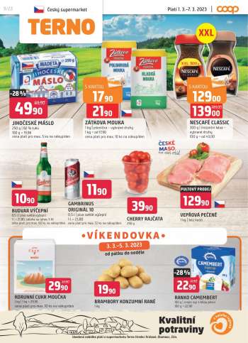 Leták coop TERNO - 1.3.2023 - 7.3.2023.